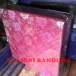 Kasur Busa Lipat 2 Kain Spring Bed 90 Warna Merah Kaliori Bandung