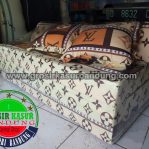 Sofa Bed Biasa Ukuran 120x180x10 Motif LV